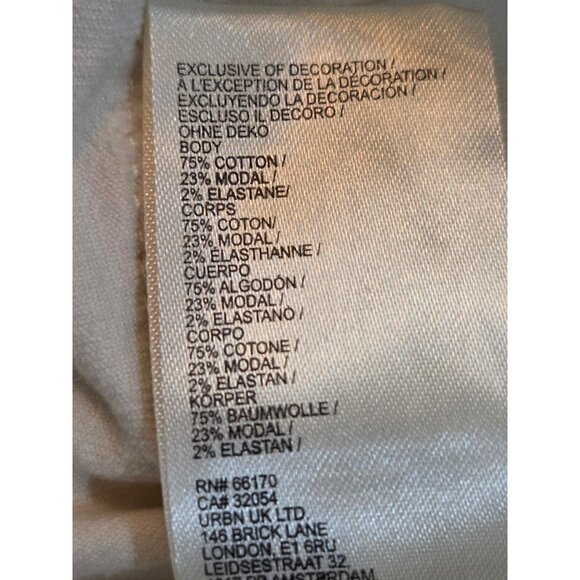 Anthropologie The Carson Utility Barrel Cargo Pants Size 8 Corduroy Ivory - Picture 8 of 14